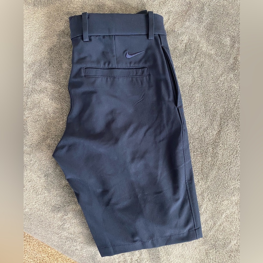 Nike Boys Navy Golf Shorts